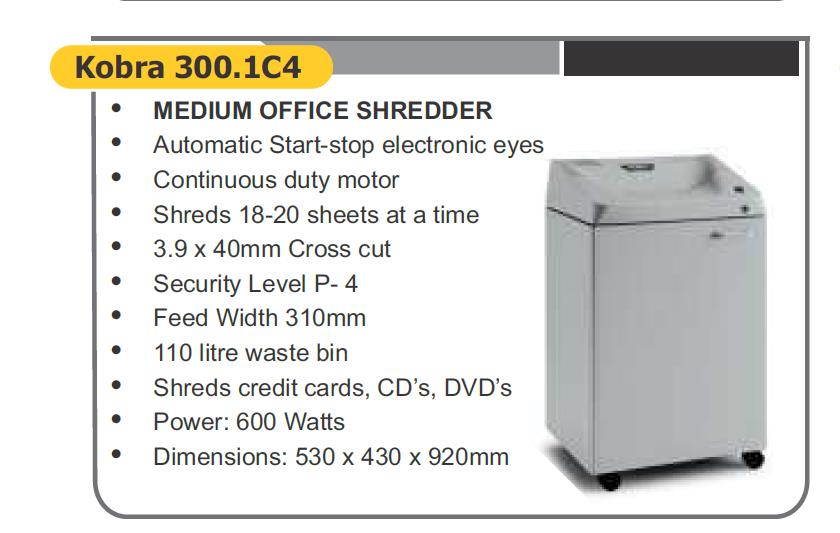 medium office shredder
